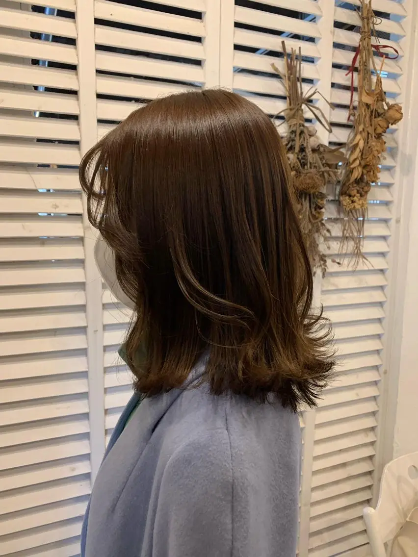 ミディアム LAMP mashiroのヘアスタイル