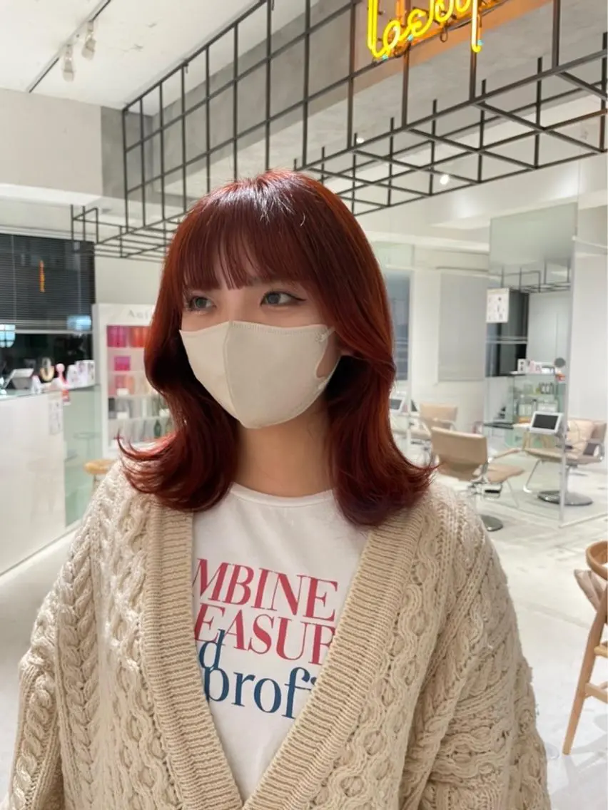 カラー loely 💞miyuのヘアスタイル
