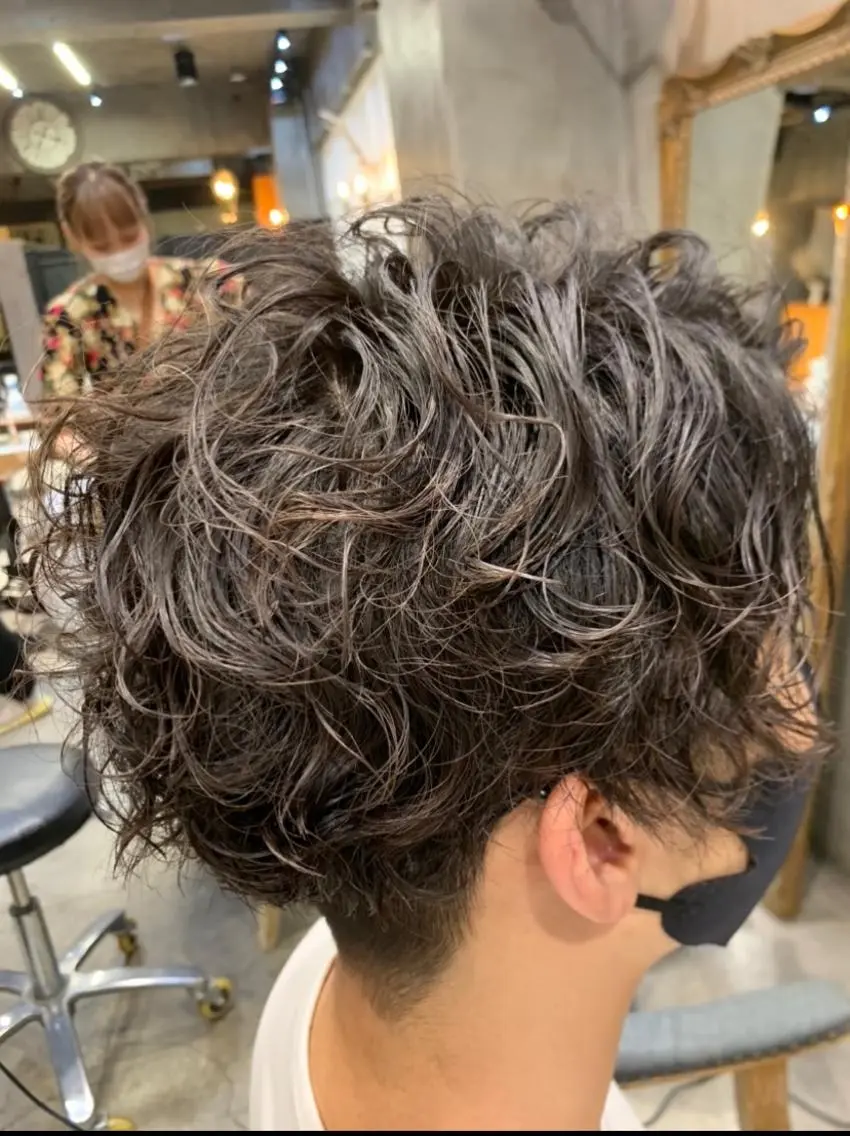 パーマ メンズ カット パーマ トリートメント 髪質改善/縮毛矯正 /DAIKIのヘアスタイル