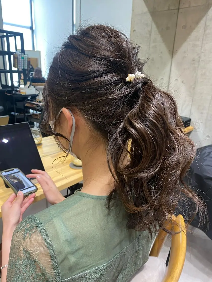 ヘアアレンジ ヘアセット 似合う髪型が 分からない方へのヘアスタイル