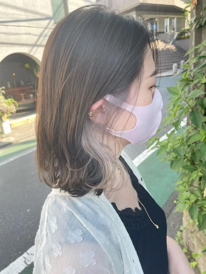 セミロング 🌈韓国ヘア KOUSEI🌈のヘアスタイル