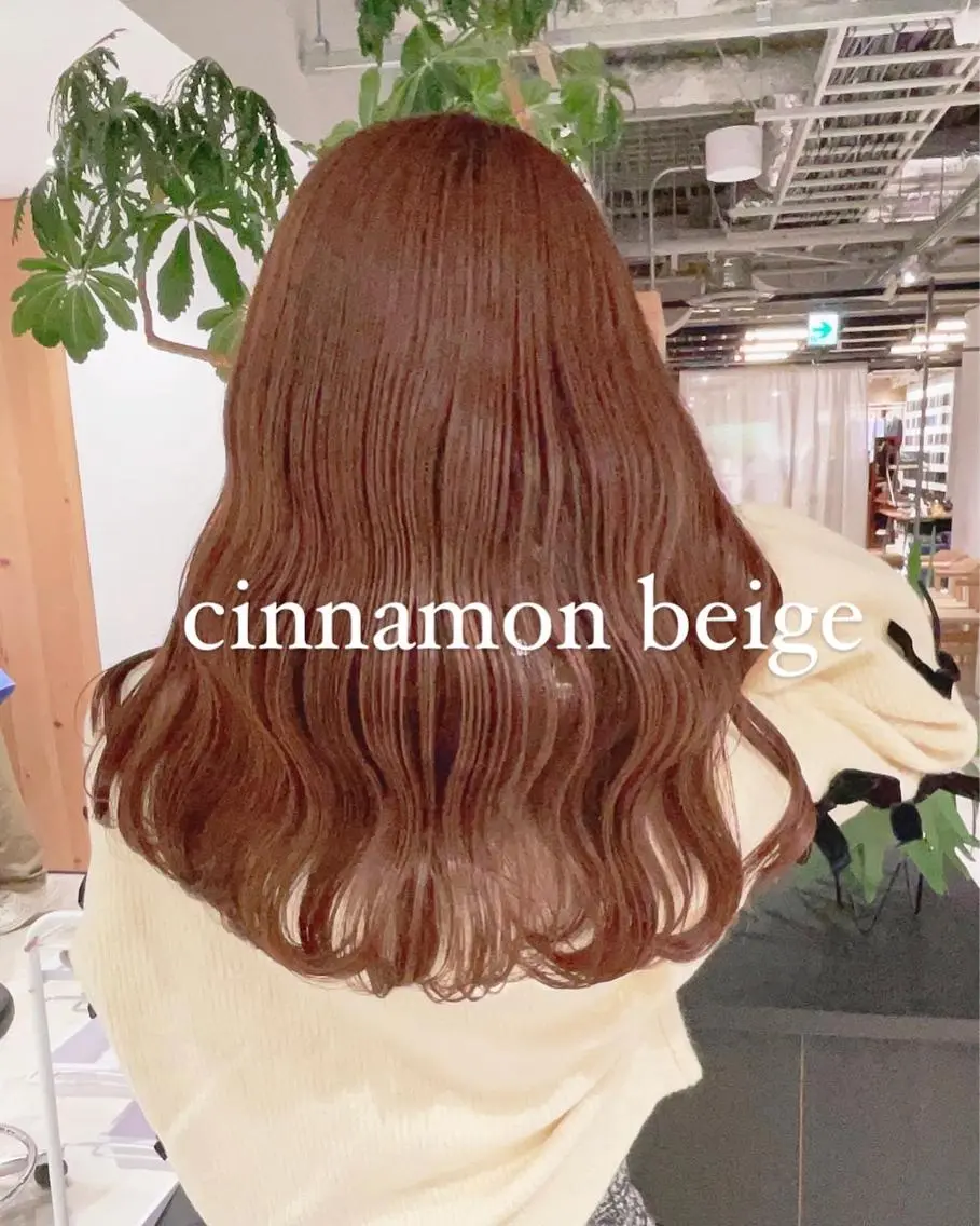 カラー ベージュカラー ブラウンカラー ヘアカラー トリートメント 渋谷:インナーカラー ／🍒エリカ🍒のヘアスタイル