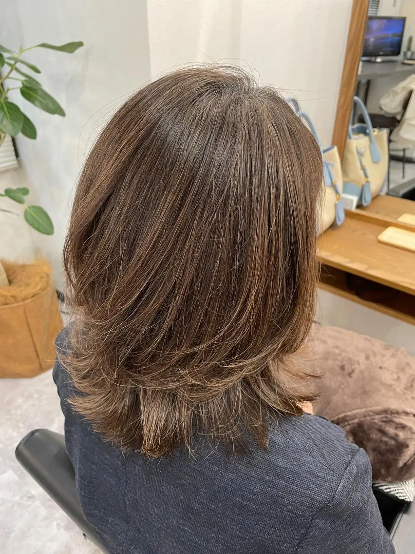 ミディアム トリートメント OGAWA HIROKIのヘアスタイル