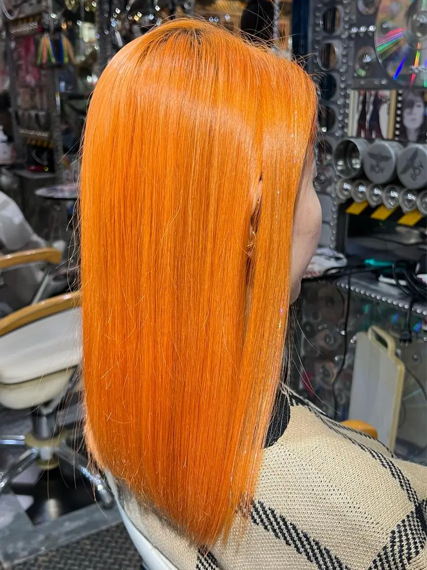 セミロング カラー カット ヘアカラー KOYA コヤのヘアスタイル