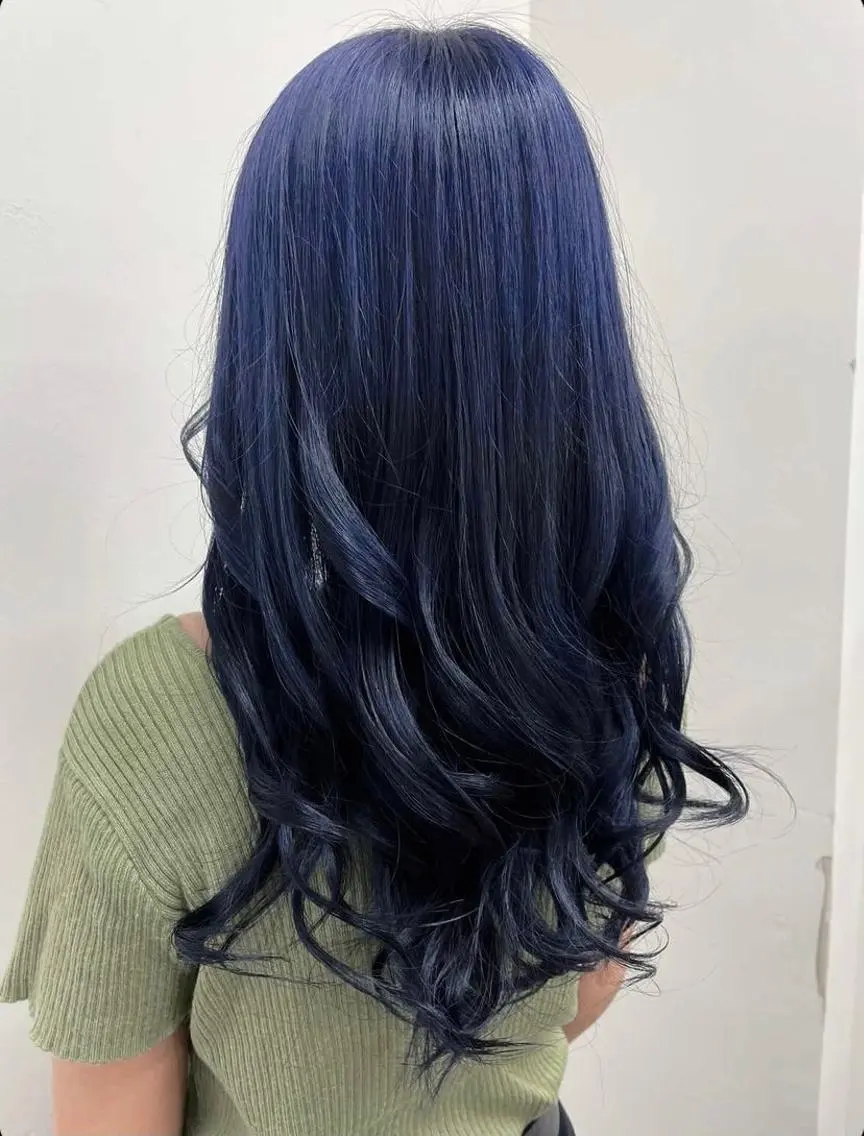 セミロング ヘアカラー トリートメント Sherry大国町 HIKARUのヘアスタイル
