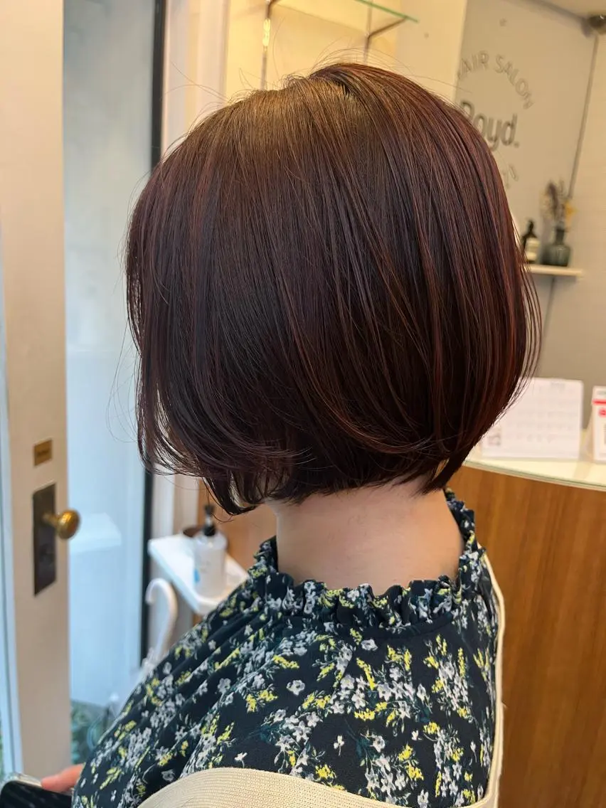 ショート カット ヘアカラー 代表　土屋ヒロユキ ショートカットのヘアスタイル