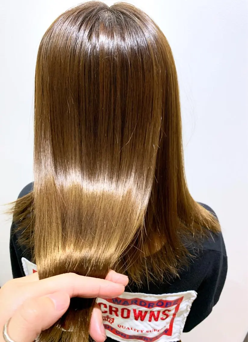 ロング カラー ケアカラー トリートメント カット ヘアカラー トリートメント ヘッドスパ 縮毛矯正×髪質改善 店長　DAITOのヘアスタイル