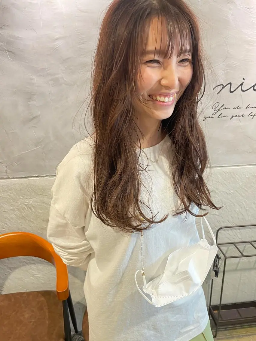 ロング カット ヘアカラー トリートメント ayane⭐️ボブ・ ショート・パーマのヘアスタイル