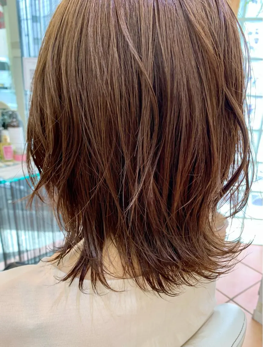 ショート カラー カット ヘアカラー トリートメント 髪質改善 Blumeのヘアスタイル