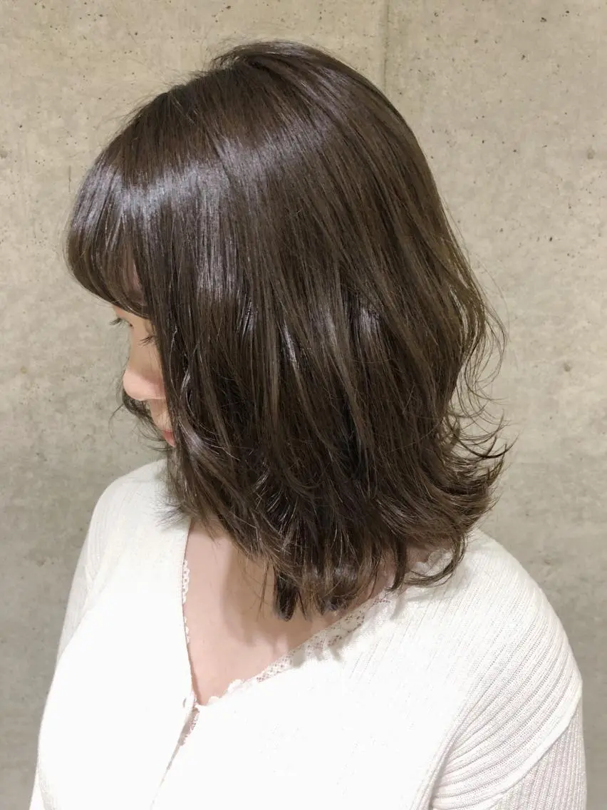 ミディアム カラー カット ヘアカラー トリートメント 🧡ショートの達人 🧡SHOのヘアスタイル