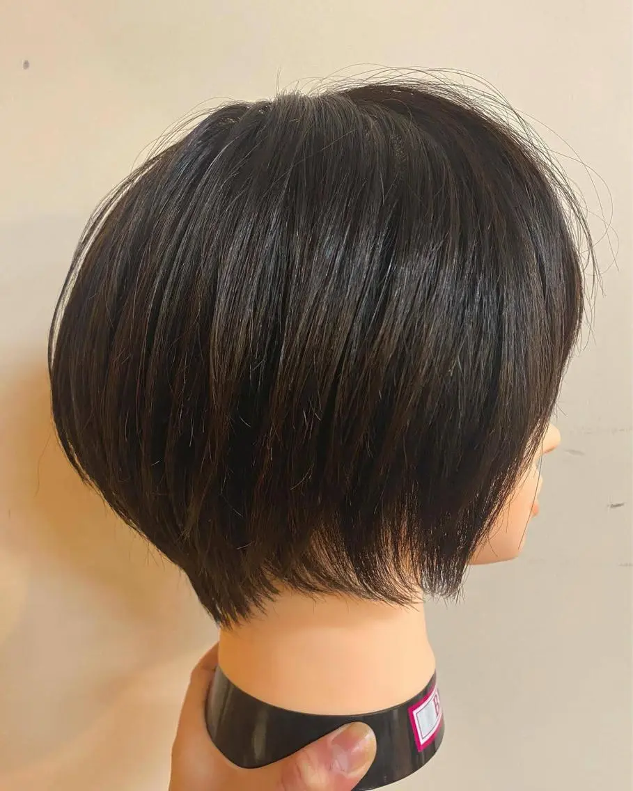 ショート ショートヘア 氷見 早祐香のヘアスタイル
