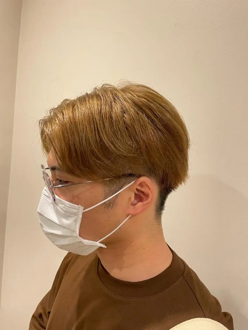 ショート カラー ヘアアレンジ ブラウンカラー ミルクティーブラウン ☂️カトウ ケイゴ☂️のヘアスタイル