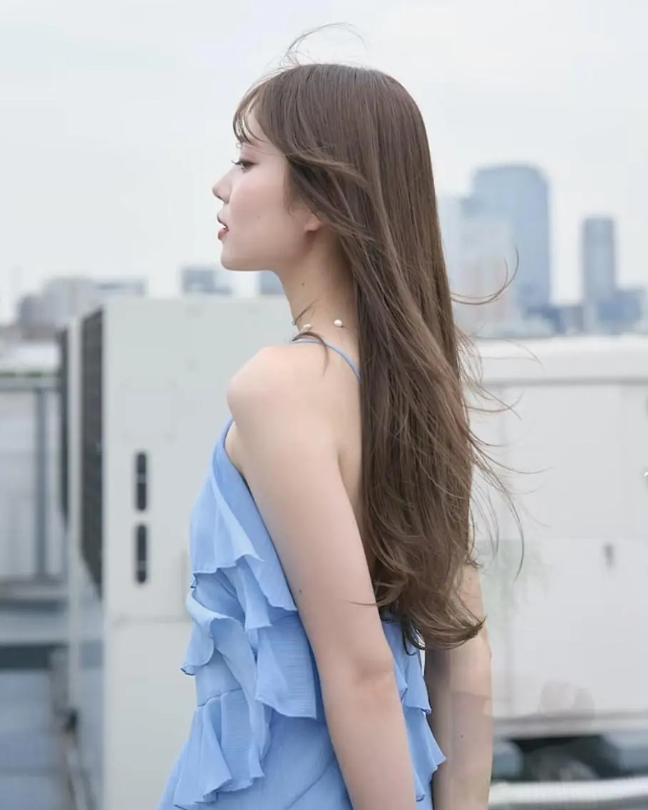 カラー ヘアカラー トリートメント ツヤ・透明感カラー 🫧緑区/万葉のヘアスタイル