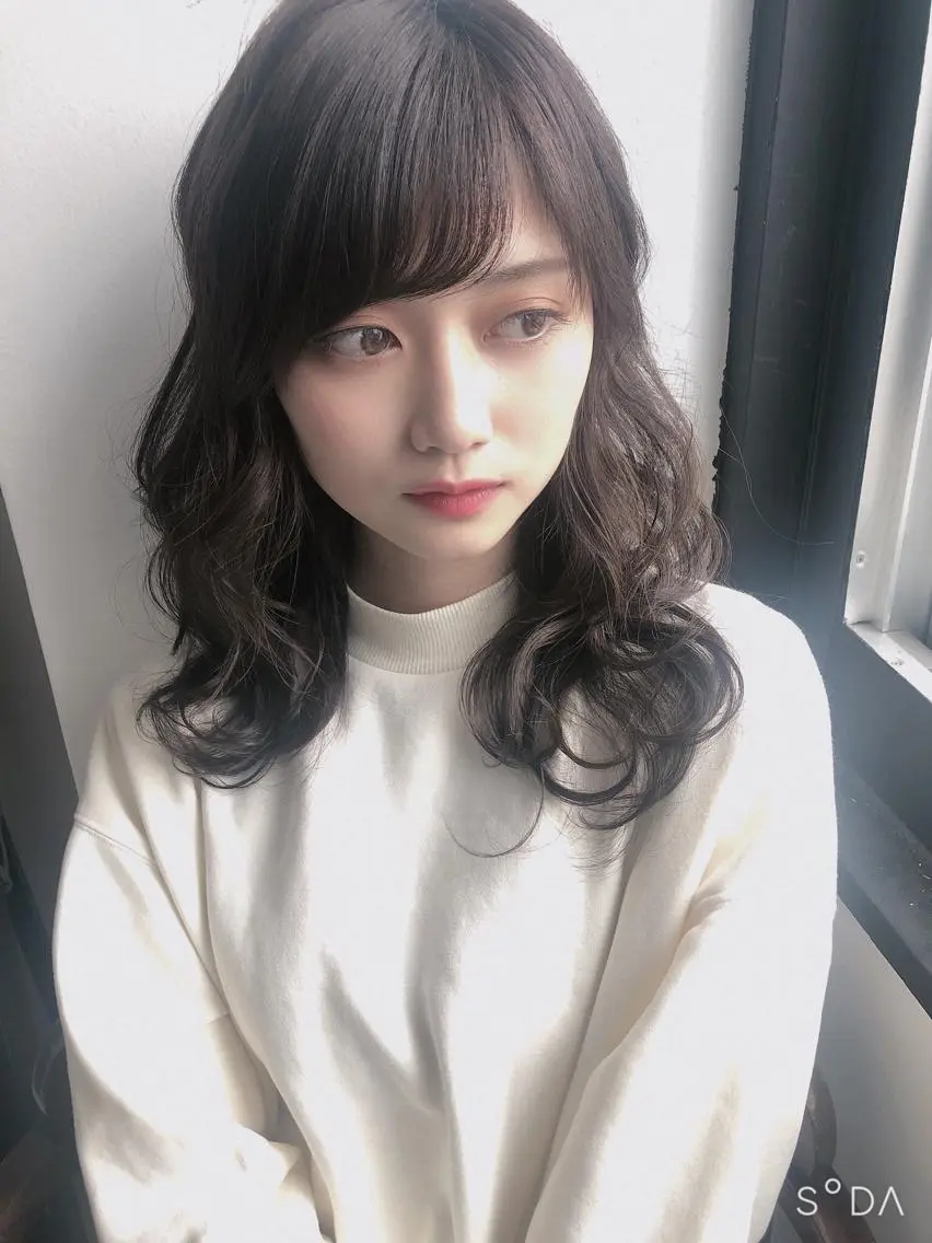 ミディアム 時末侑実 桜井駅のヘアスタイル