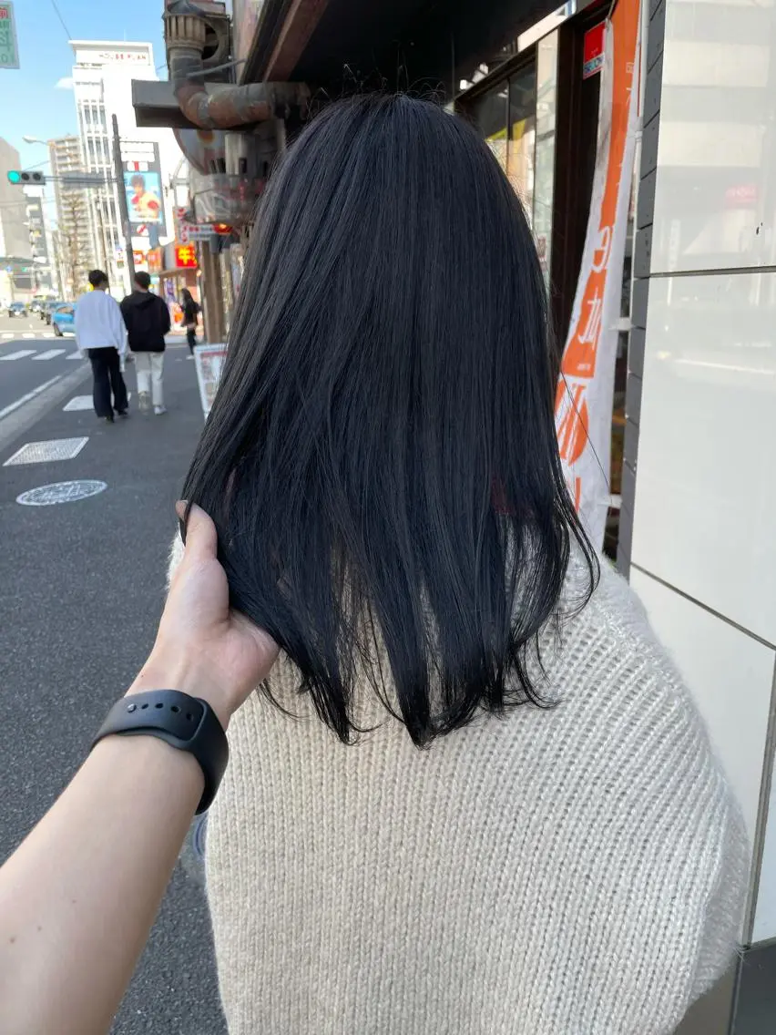 ロング カット ヘアカラー 【美容室が苦手な方 専問美容室】MIHOのヘアスタイル