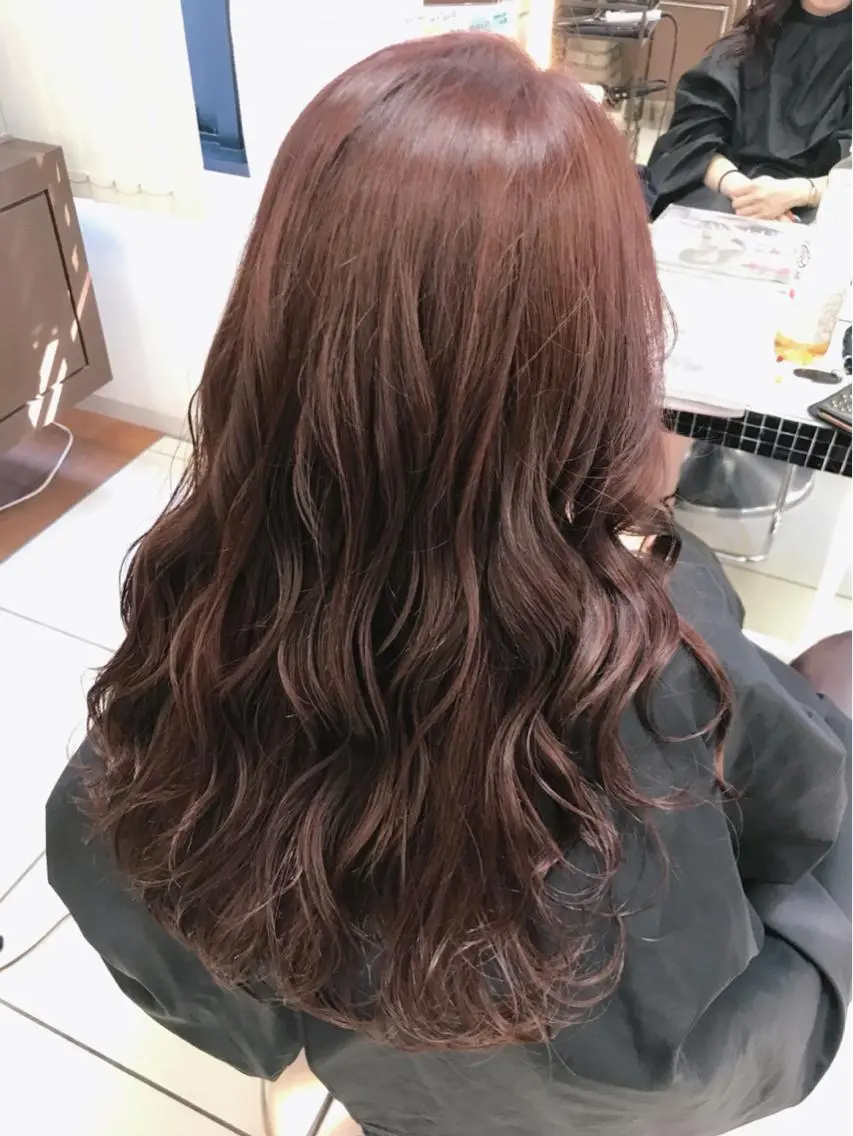 ロング カラー シールエクステ✨️韓 国羽エクステ🪽和希のヘアスタイル
