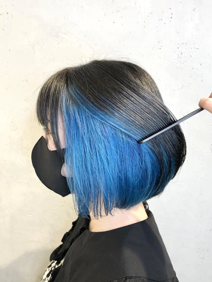 ショート カラー ヘアアレンジ インナーカラー屋さん 🫧伊藤拓実のヘアスタイル