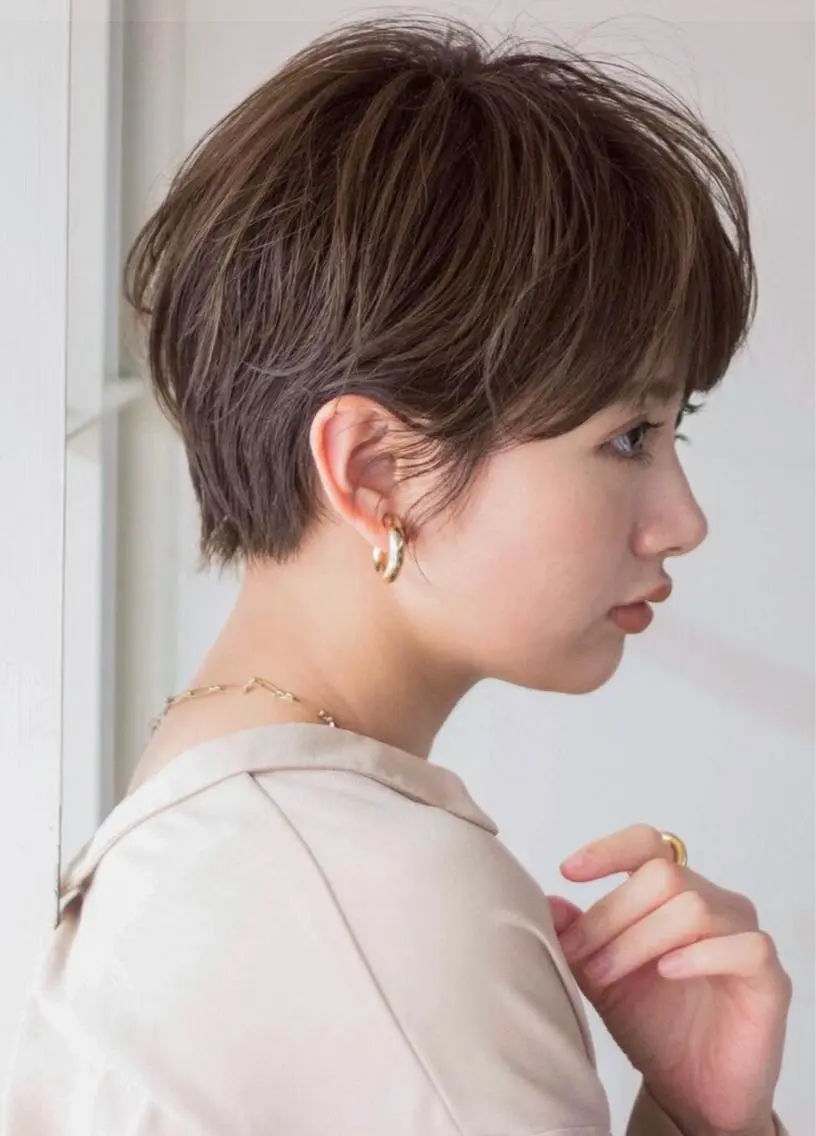 ショート パーマ 浅沼 ゆいのヘアスタイル