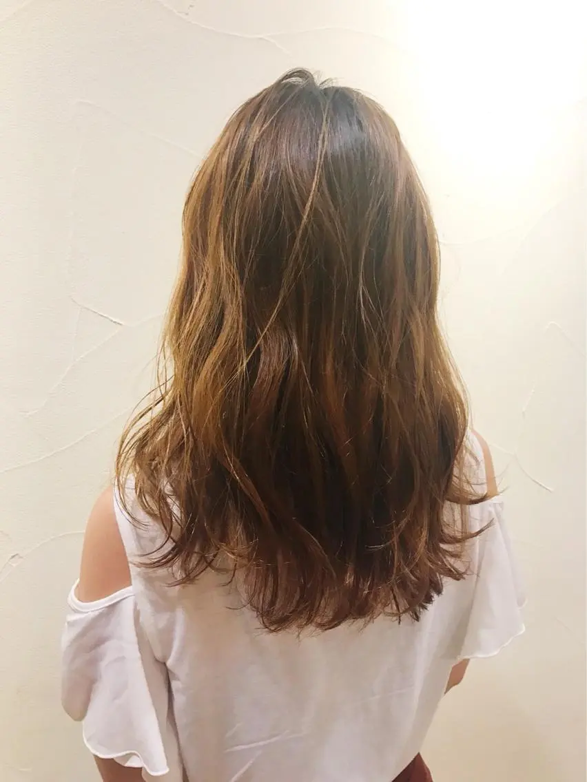 ロング カラー ベージュカラー 髪質改善/縮毛矯正 /美髪🩵イケダのヘアスタイル