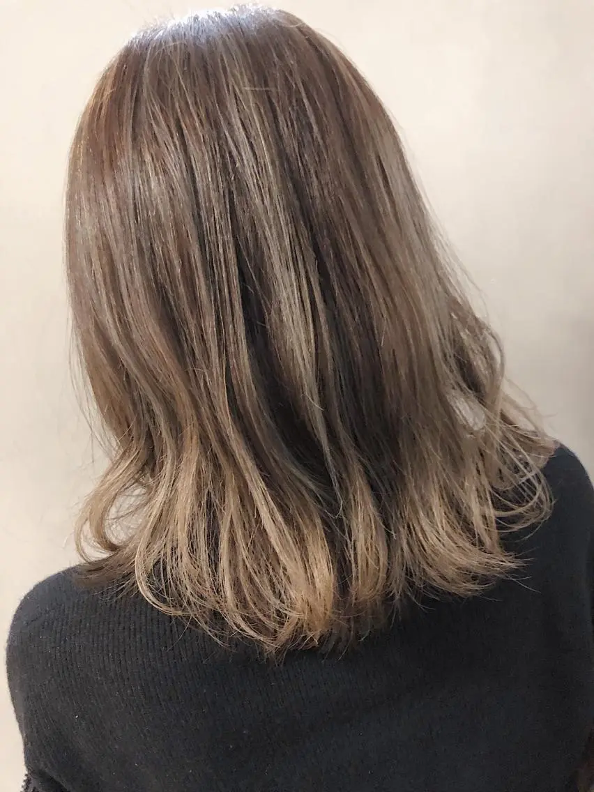 ミディアム カラー ヘアカラー トリートメント 🧡ショートの達人 🧡SHOのヘアスタイル