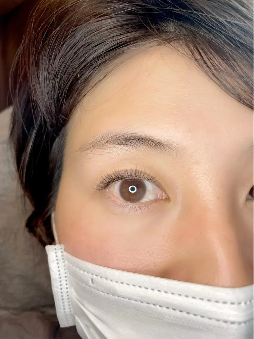 マツエク・マツパ カラーマツエク フラットラッシュ マツエク YUNIKO eyelashのマツエク・マツパデザイン