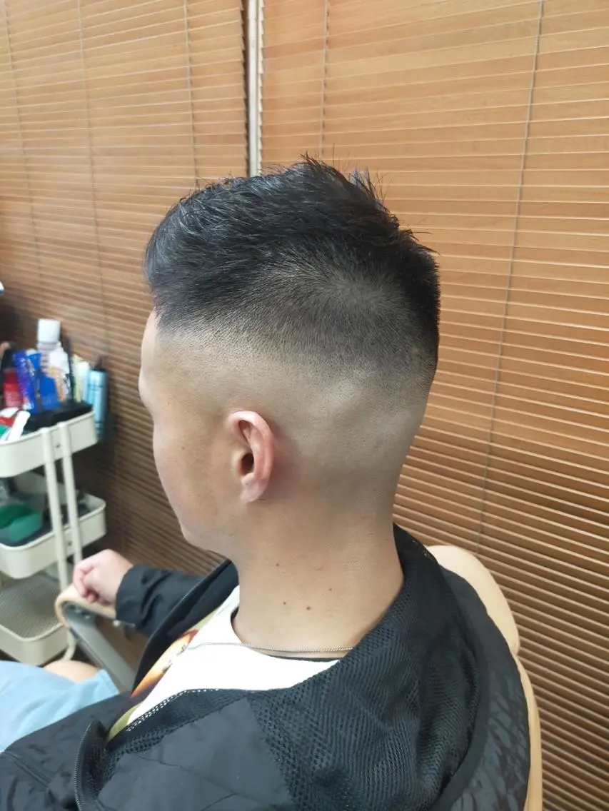 ショート メンズ 男を磨く Barber オオキのヘアスタイル