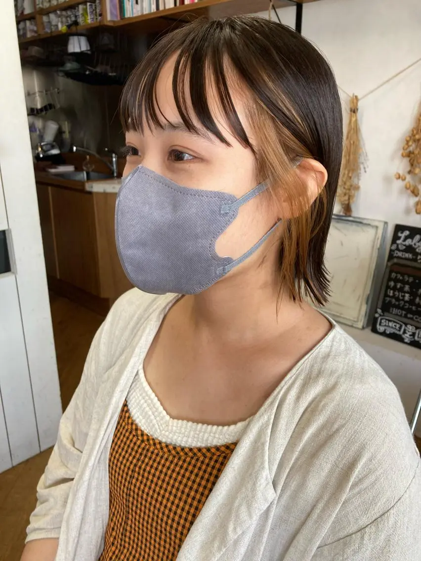 ショート カラー Hareru 豊田 修廣のヘアスタイル