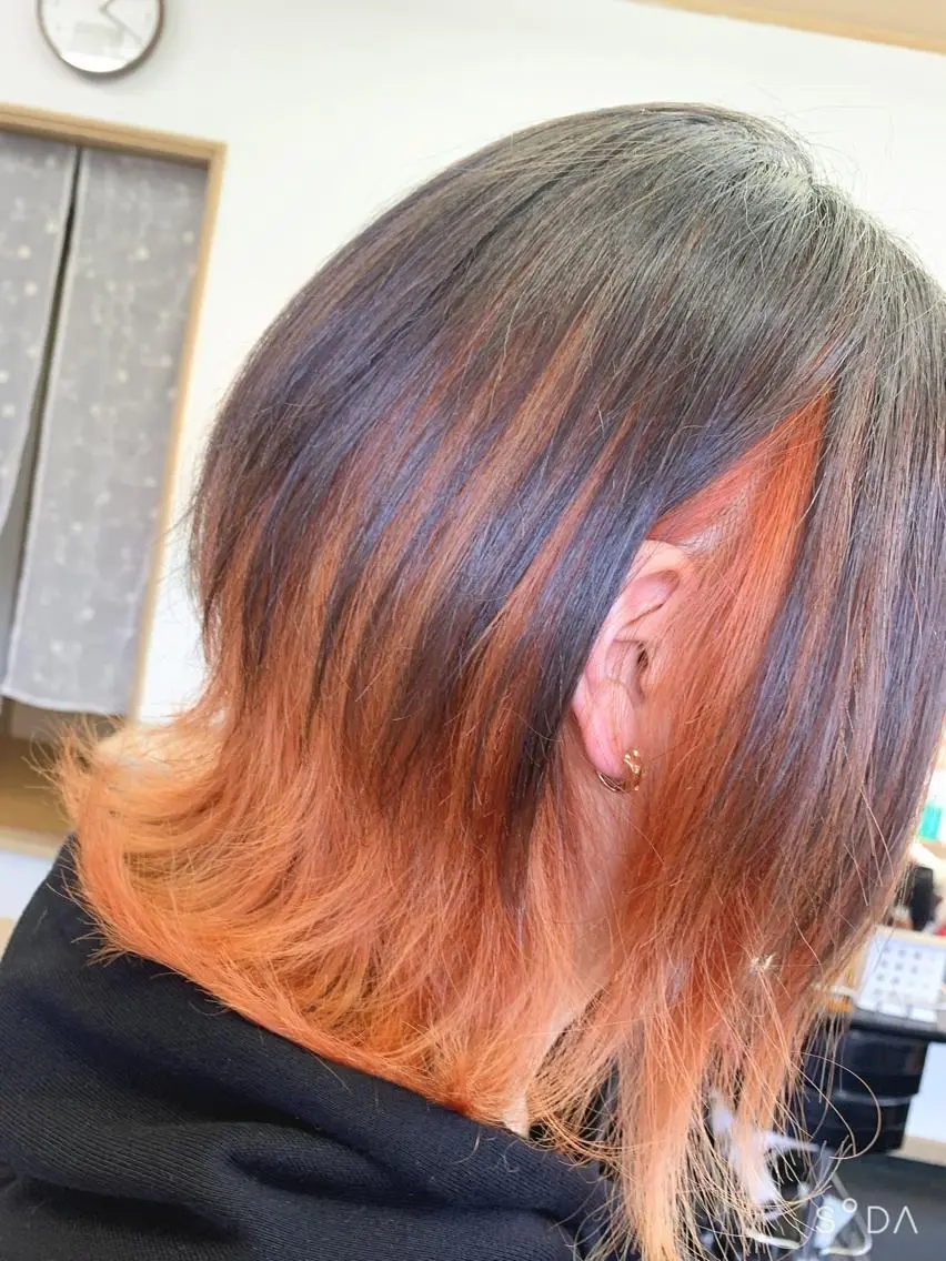 カラー 美容室 ドルチェのヘアスタイル