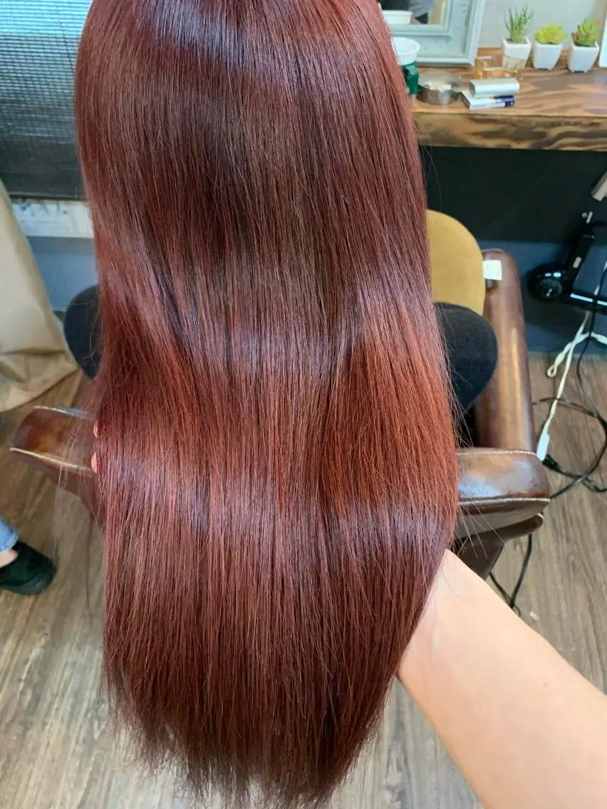 ロング カット ヘアカラー トリートメント ヘアセット ✨上村 潤平✨メンズヘア✨のヘアスタイル