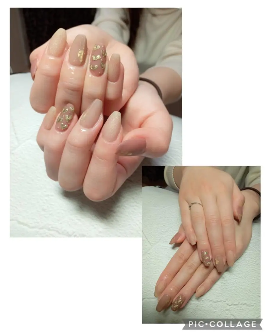 ネイル ハート キラキラネイル マットネイル ぷっくりネイル シンプルネイル flure de neige yukiのネイルデザイン