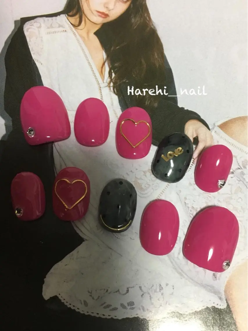 ネイル アートネイル ネイルチップ Harehi_ nailのネイルデザイン