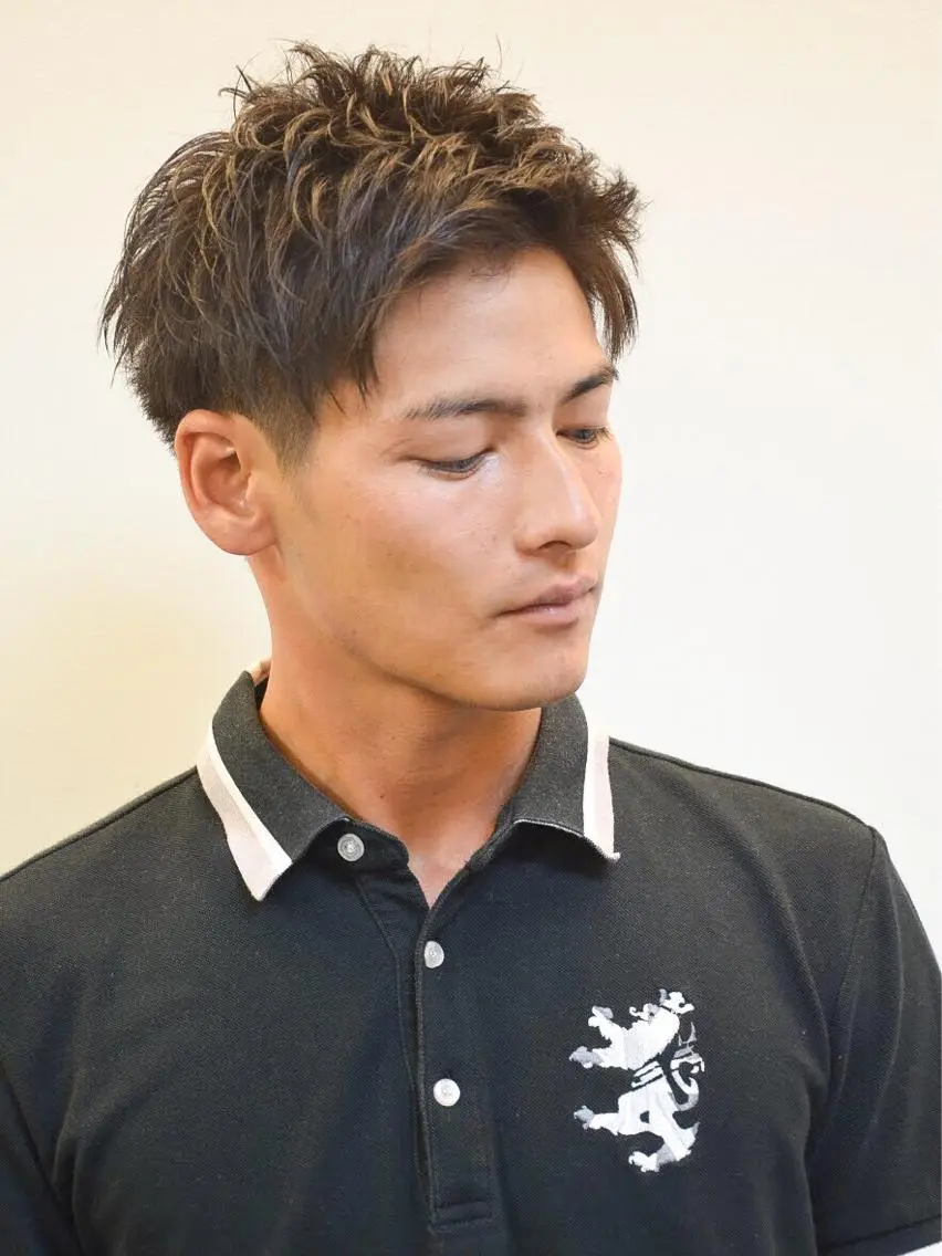 ショート メンズ メンズ限定✂️撮影 モデル募集！林 拓実のヘアスタイル