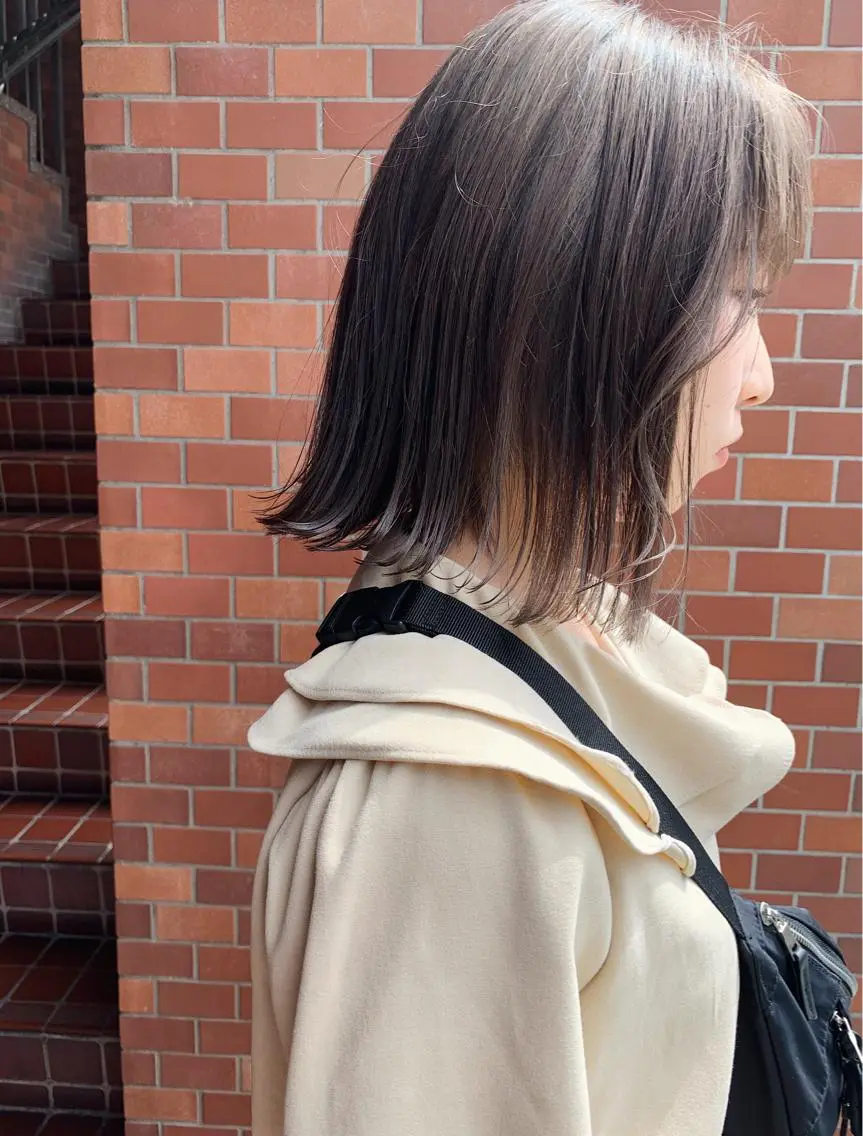 ミディアム 丹羽大喜 縮毛矯正/美髪矯正のヘアスタイル