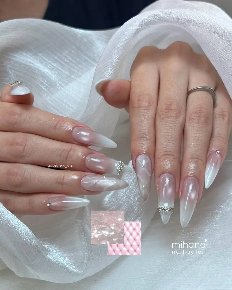 ネイル アートネイル 持ち込み ニュアンスネイル ハンドネイル Arté.*✦ 西川口Nailのネイルデザイン
