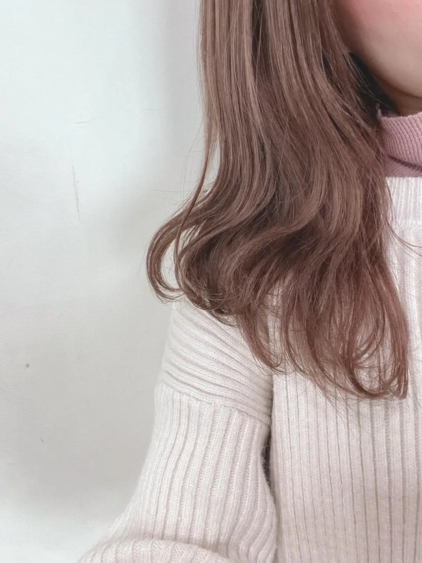 ミディアム カラー 再現性No.1ヘア ごーた立川のヘアスタイル