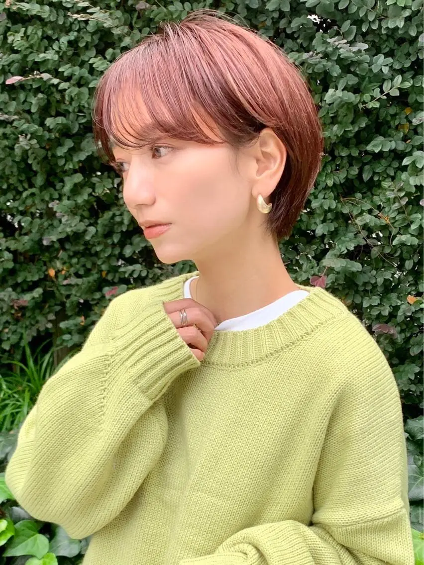 ショート ショートヘア カット ヘアカラー Toiro 中目黒のヘアスタイル