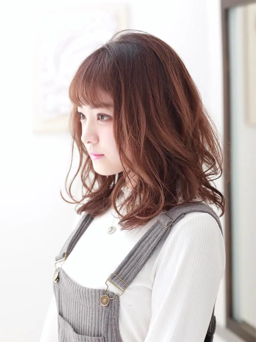 ミディアム 永野 良一のヘアスタイル