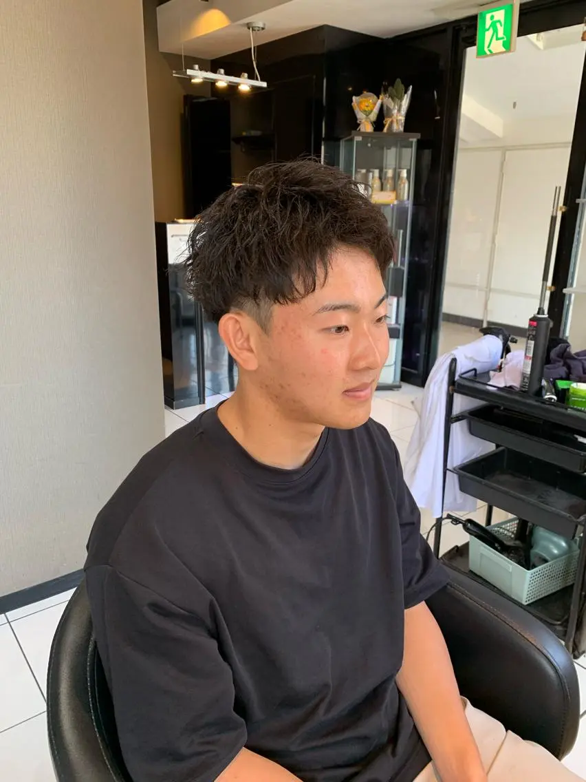 ショート カット 🔥メンズ特化🔥 佐藤桂崇のヘアスタイル