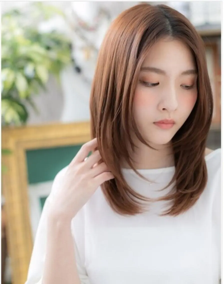 ミディアム 中野 雄介のヘアスタイル