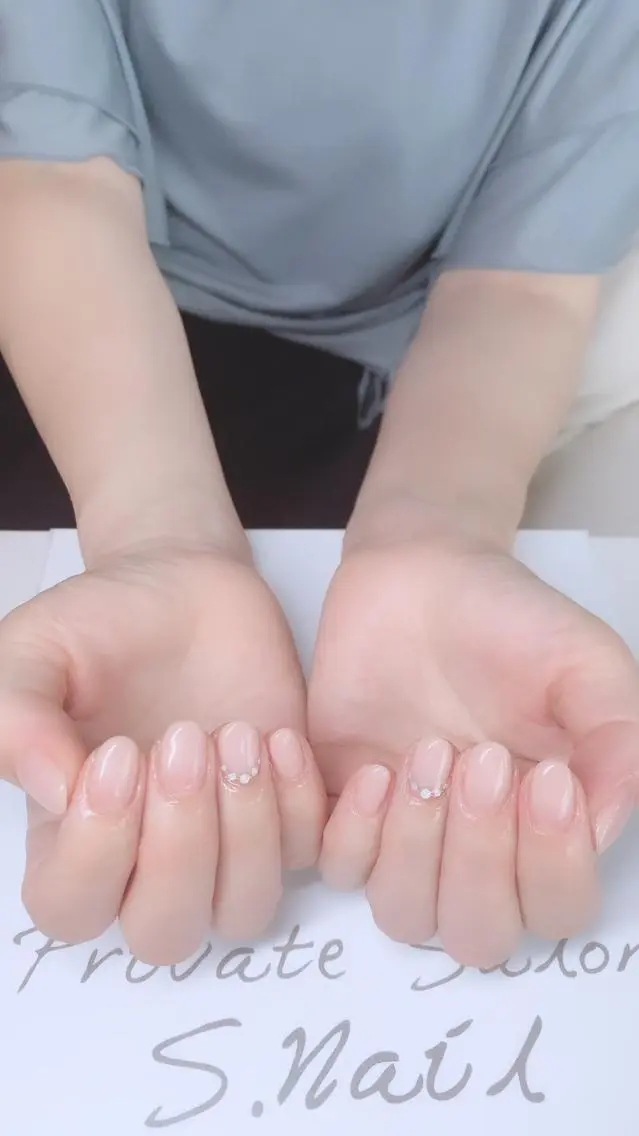 ネイル 西大分S.Nail 𓏲⋆🪸.⋆⸜🫧のネイルデザイン
