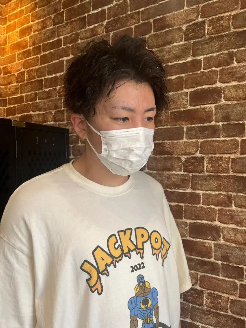 ショート カラー ヘアアレンジ メンズ キッズ メンズパーマ ブラウンカラー ケアカラー 透明感カラー ピンクカラー 久木原 ゆりのヘアスタイル