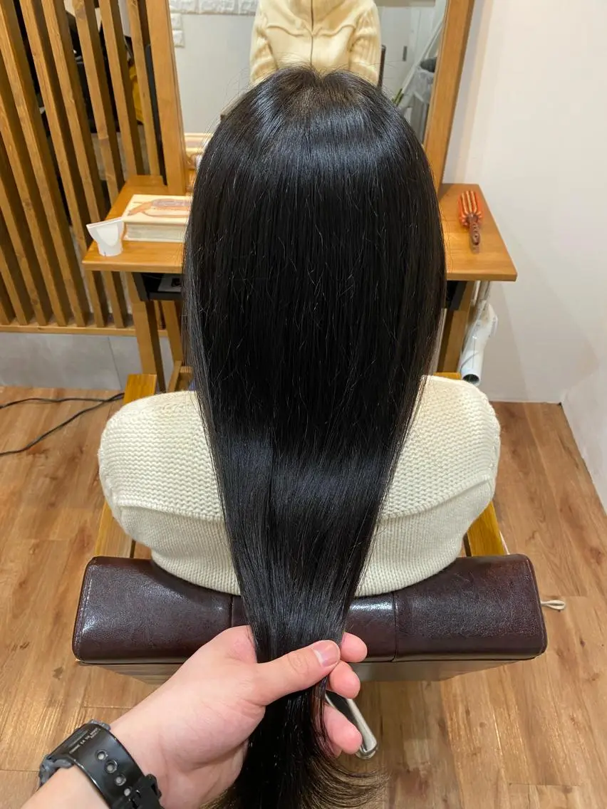 ロング 髪質改善&縮毛矯正 カット/soyaのヘアスタイル