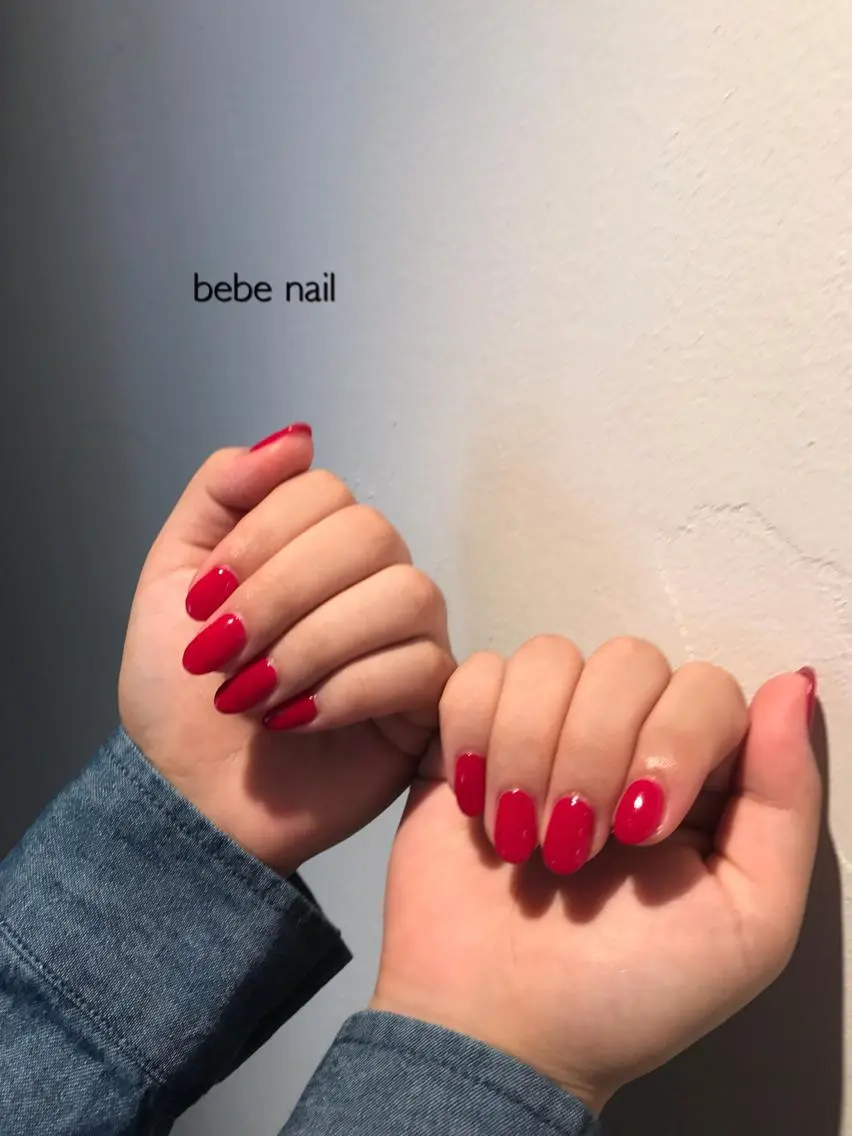 ネイル ワンカラーネイル ハンドネイル Ann nailのネイルデザイン
