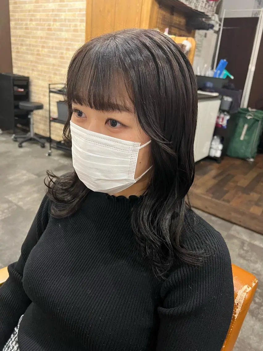 ミディアム カラー ヘアカラー トリートメント 上質髪🪐 AIRI🪷‧₊˚のヘアスタイル