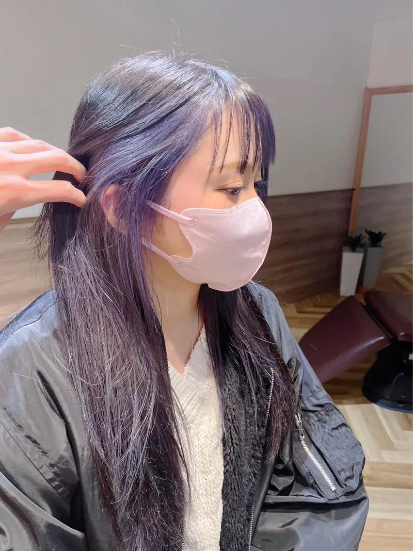 ロング カラー ベージュカラー インナーカラー ヘアカラー トリートメント ブリーチ/髪質改善 🍀MASAKiのヘアスタイル