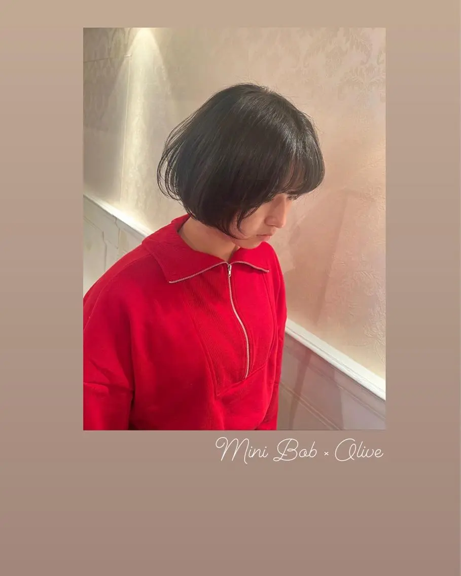 ショート カラー ボブ ウルフカット カット ヘアカラー トリートメント ハイライト/インナー /ブリーチ/レイヤーのヘアスタイル