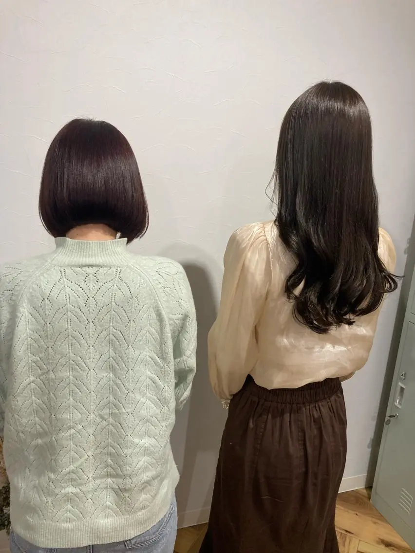 ロング カラー 髪質改善.縮毛矯正 ×韓国ヘアyukiのヘアスタイル