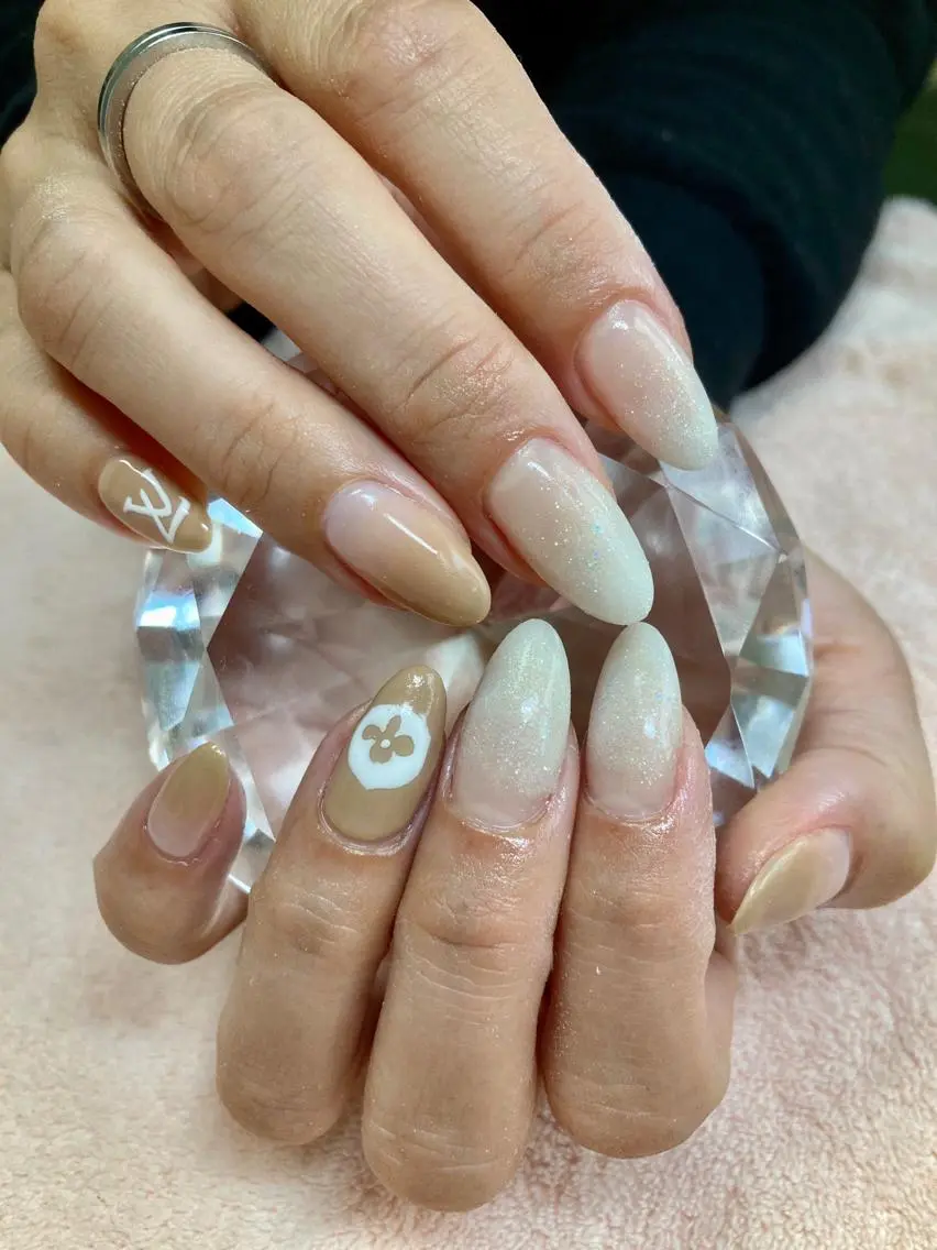 ネイル グラデーション スカルプネイル chii nailのネイルデザイン