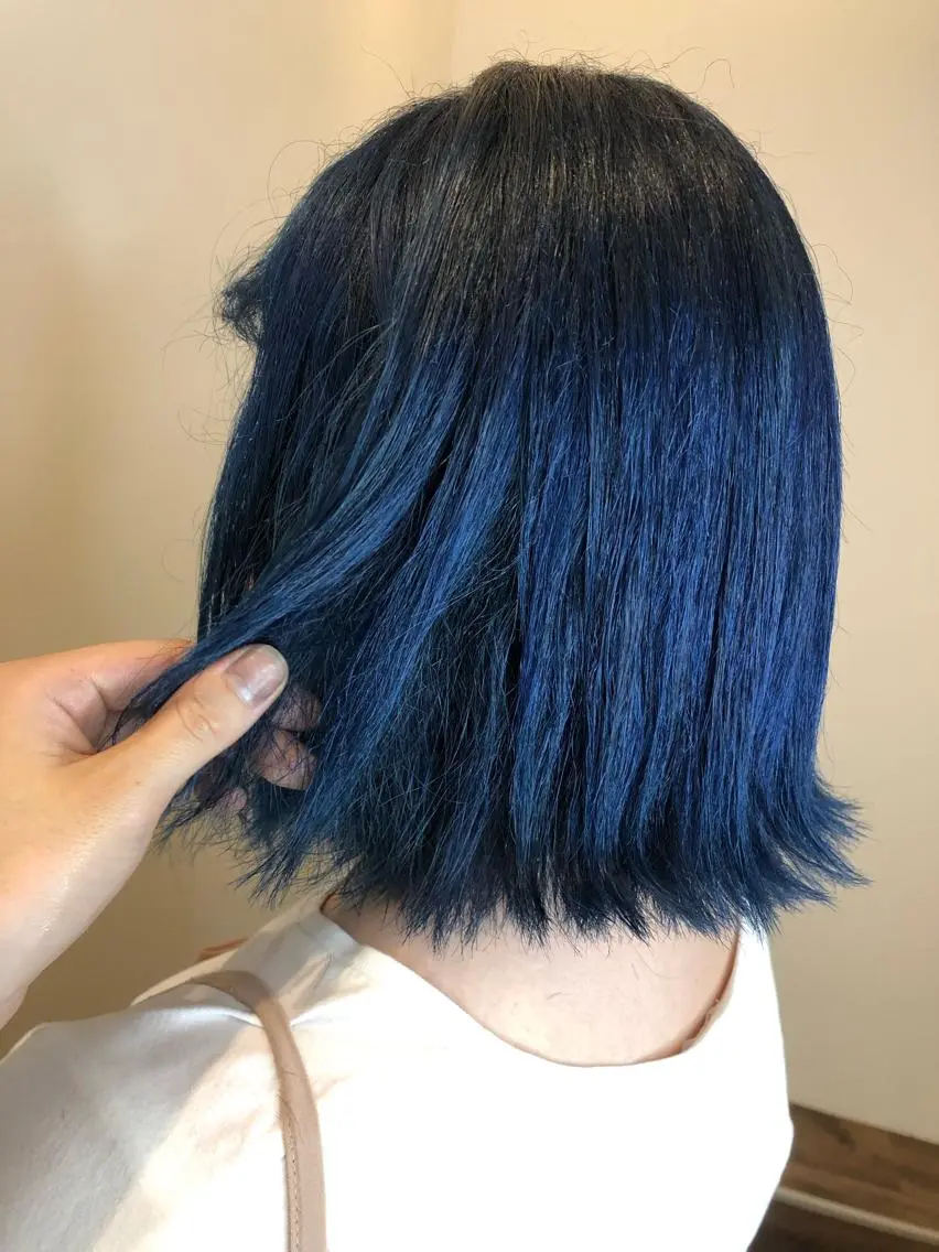 ミディアム カラー ヘアカラー トリートメント MATSURI BASE.AWAJIのヘアスタイル