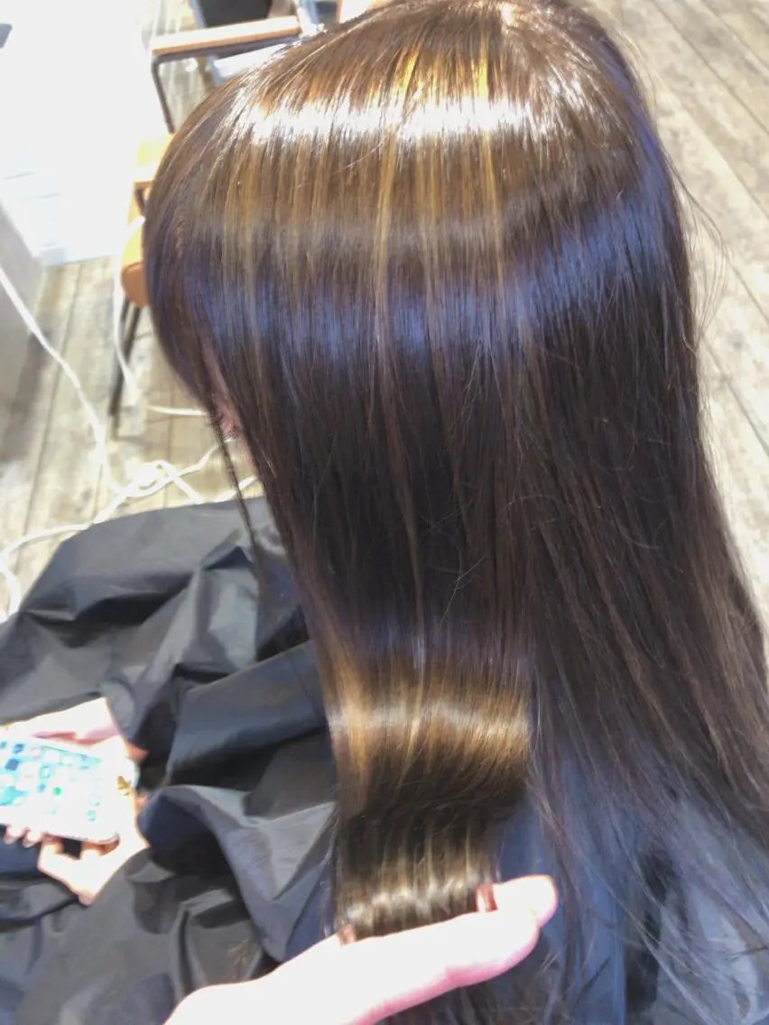 ロング 艶髪/ハイトーン Sherryのヘアスタイル